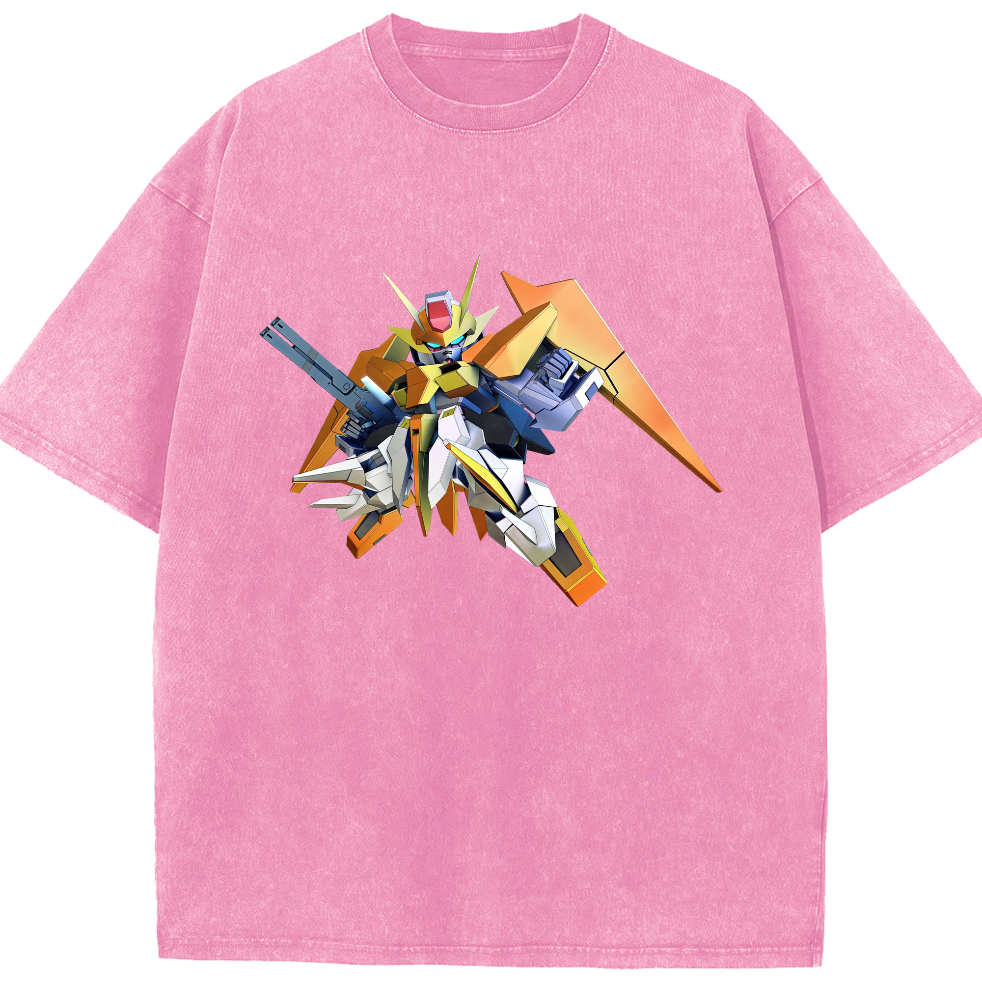 （画像用） 機動戦士ガンダム Mobile Suit Gundam 綿100% ヴィンテージ風 半袖Tシャツ（フロントプリント）